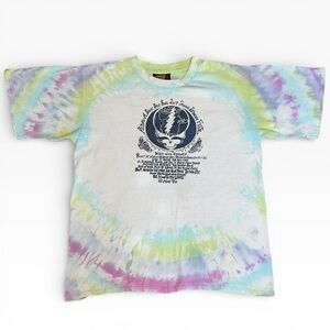 Faded Glory Multicolor Tie-Dye Short Sleeve Tee